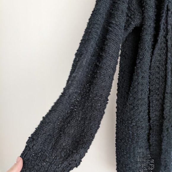 Wild Fable Black Textured Cardigan Size XXL - Picture 9 of 11